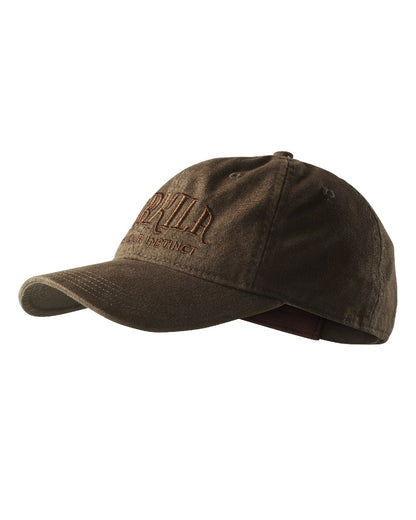 Demitasse Brown colour Harkila Modi Cap on white background 