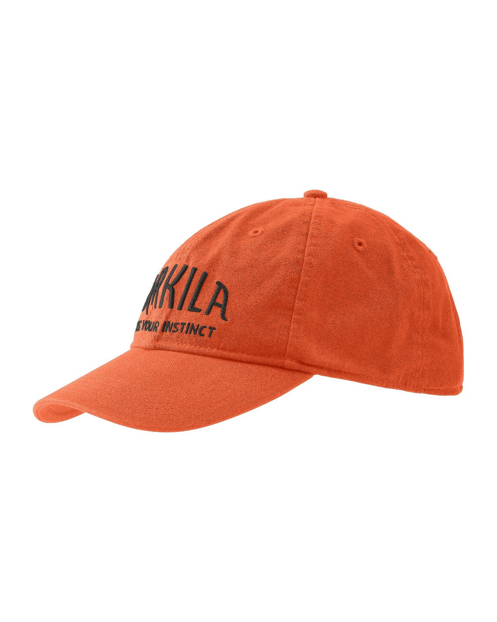 Hi VIs Orange colour Harkila Modi Cap on white background 