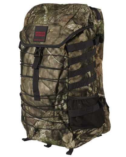 Mossy Oak Break Up Country coloured Harkila Moose Hunter 2.0 Back Pack on white background 