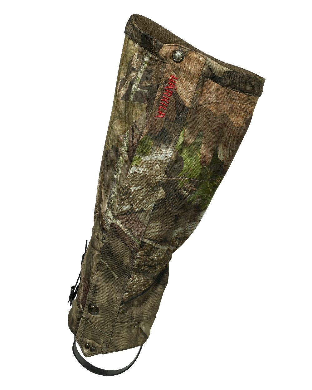 Mossy Oak Break-Up Country Harkila Moose Hunter 2.0 Silent Gaiters on white background 