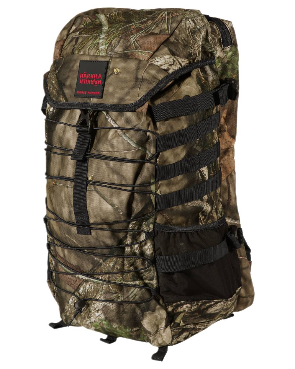 Mossy Oak Breakup Country Coloured Harkila Moose Hunter 2.0 Backpack on white background 