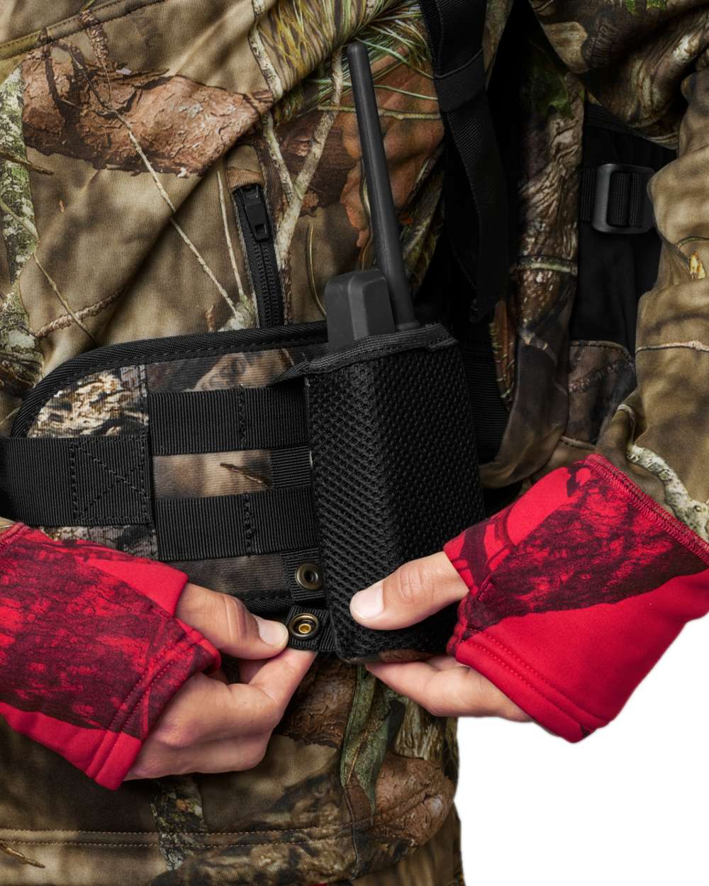 Mossy Oak Breakup Country Coloured Harkila Moose Hunter 2.0 Backpack on white background 