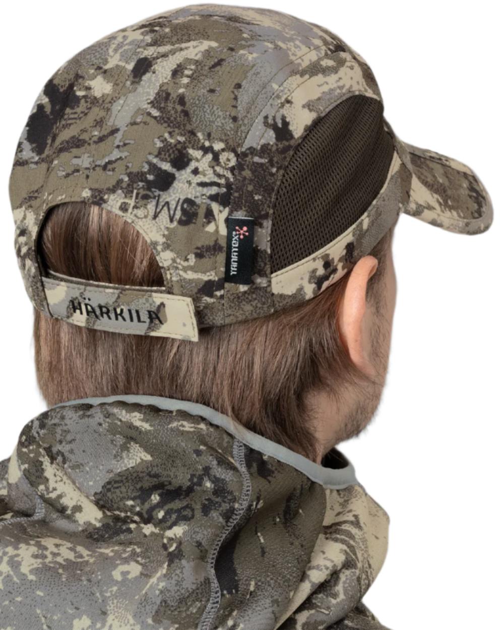 AXIS Mountain Coloured Harkila Mountain Hunter Expedition Foldable Cap on white background 