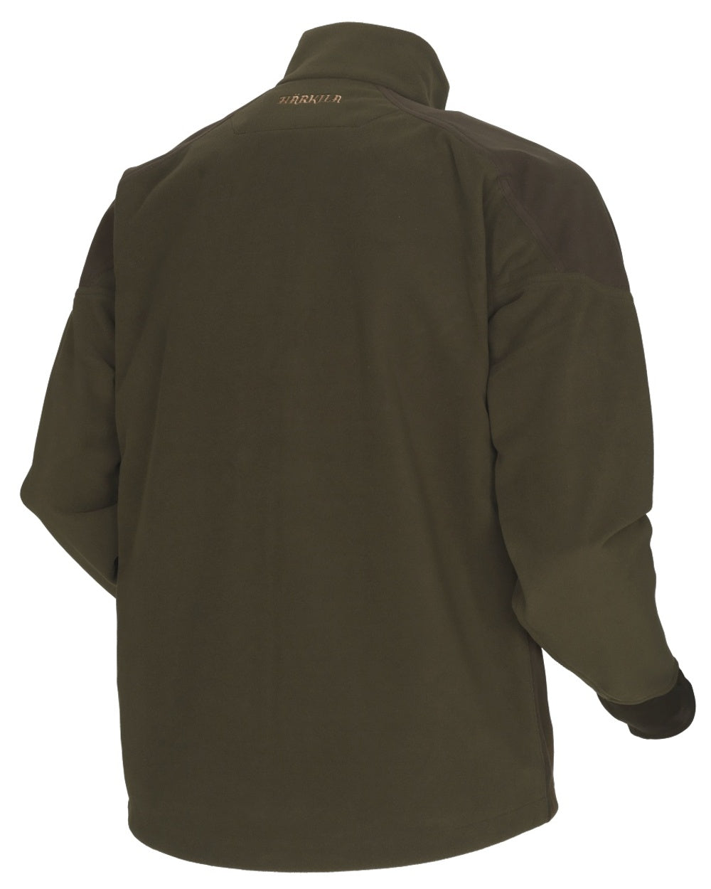 Hunting Green Shadow Brown coloured Harkila Mountain Hunter Fleece Jacket on white background 