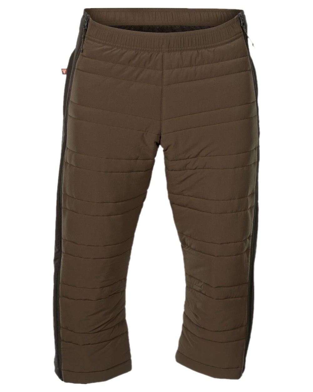 Hunting Green Shadow Brown Coloured Harkila Mountain Hunter Insulated Breeks on white background 