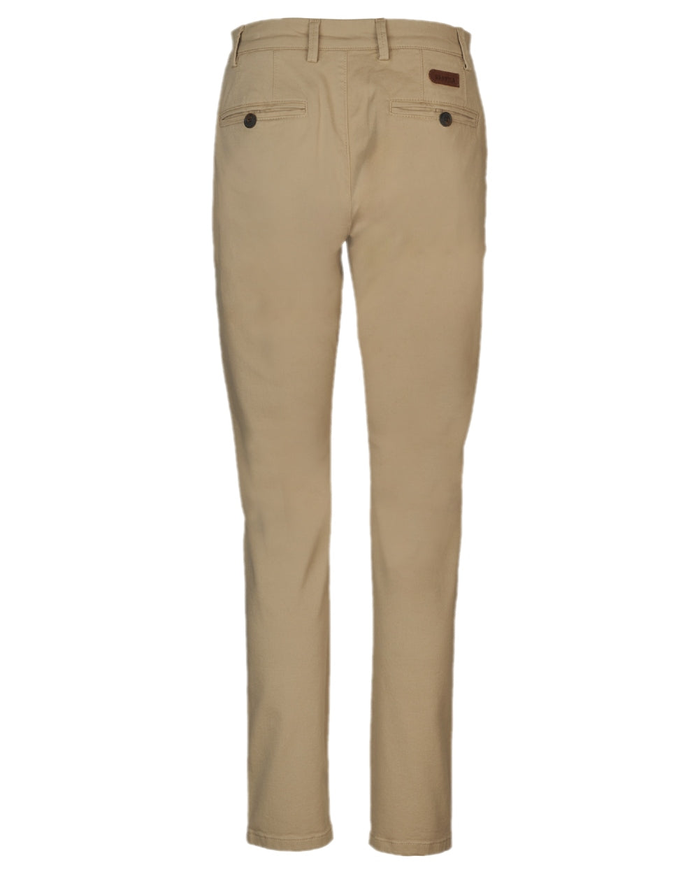 Sand Coloured Harkila Norberg Lady Chinos on white background 