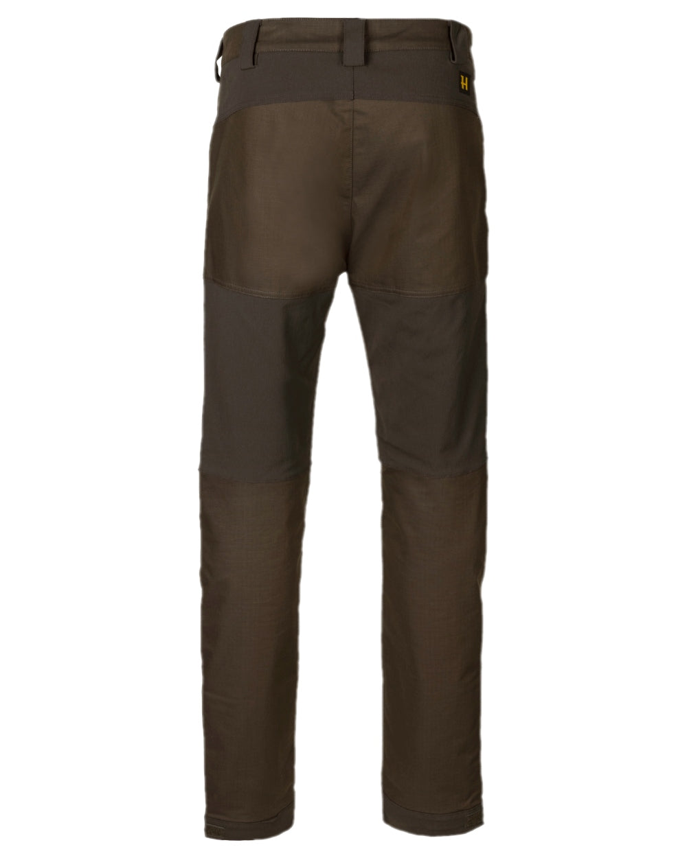 Willow Green Shadow Brown Coloured Harkila Nordic Hunter HWS Trousers on white background 