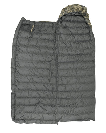 Axis MSP Mountain Coloured Harkila One Camo HSP Sleeping Bag on white background 