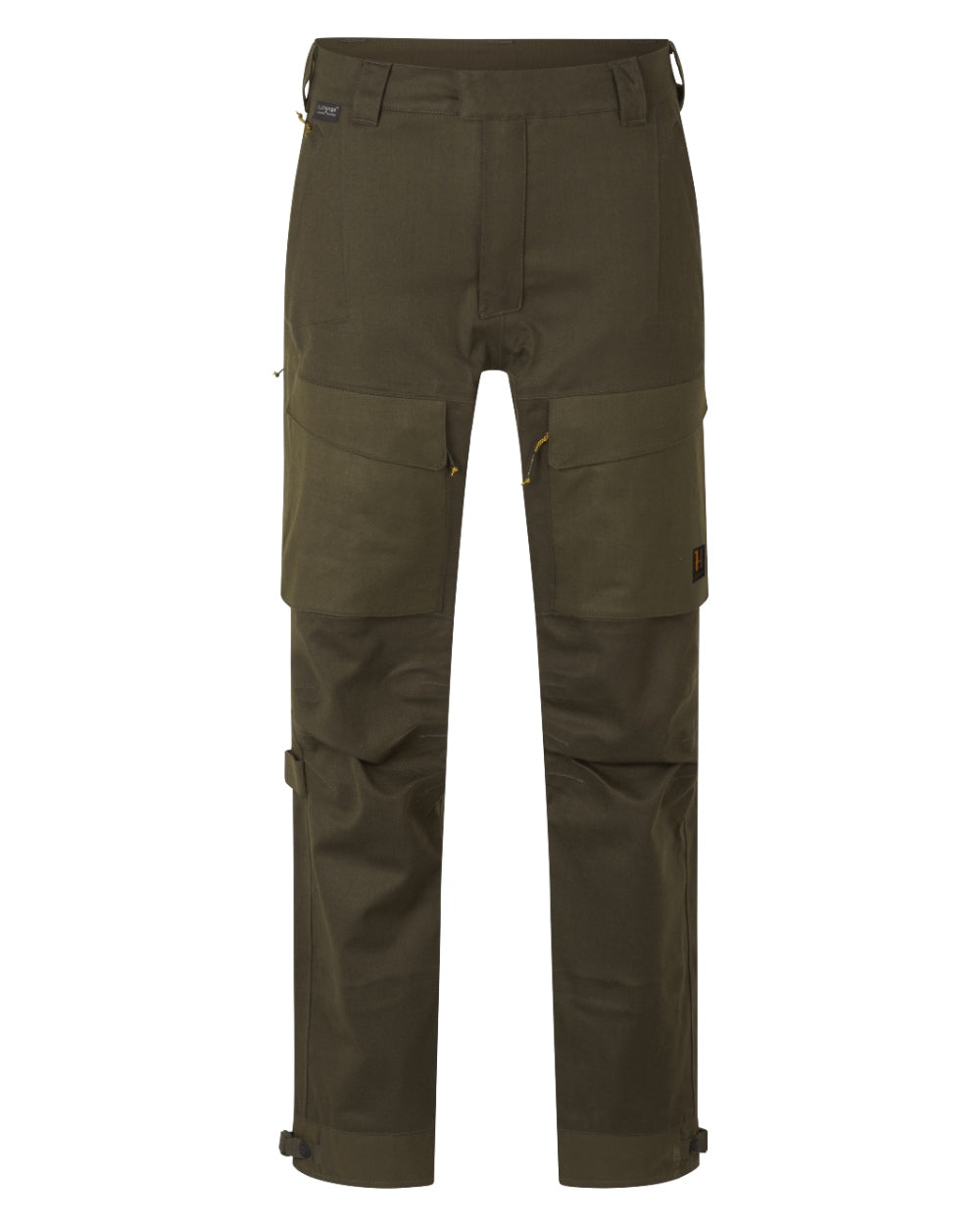 Willow Green Light Willow Green Coloured Harkila One Ultimate Trousers on white background 