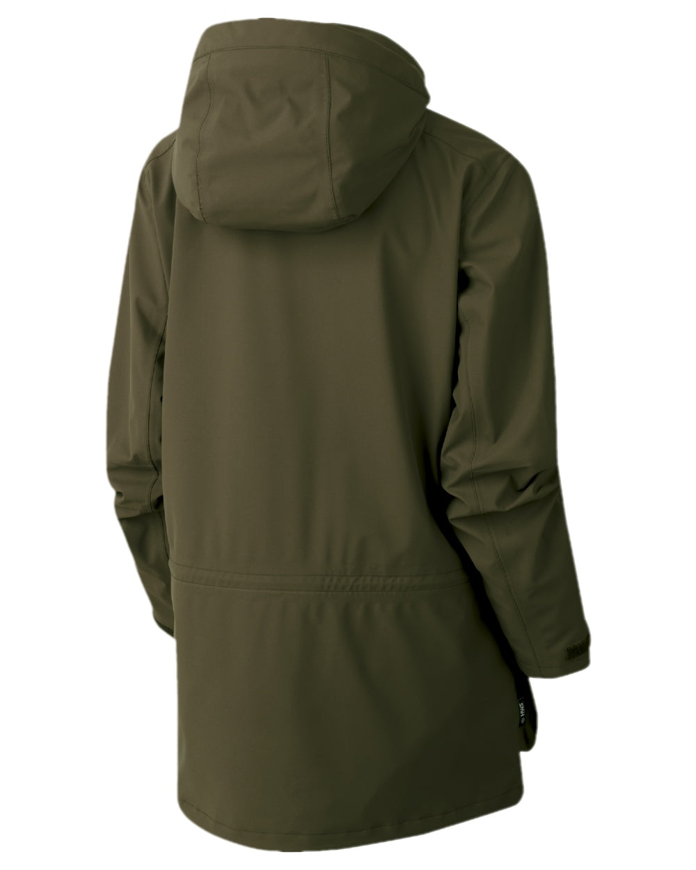 Willow Green Coloured Harkila Orton Packable Lady Jacket on white background 