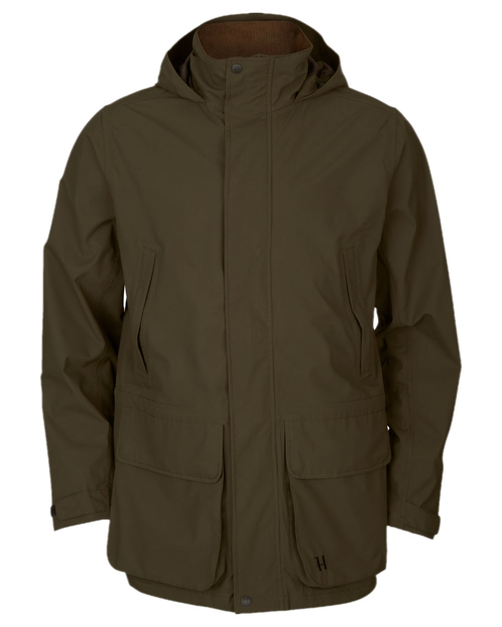 Willow Green Coloured Harkila Orton Tech HWS Jacket on white background 