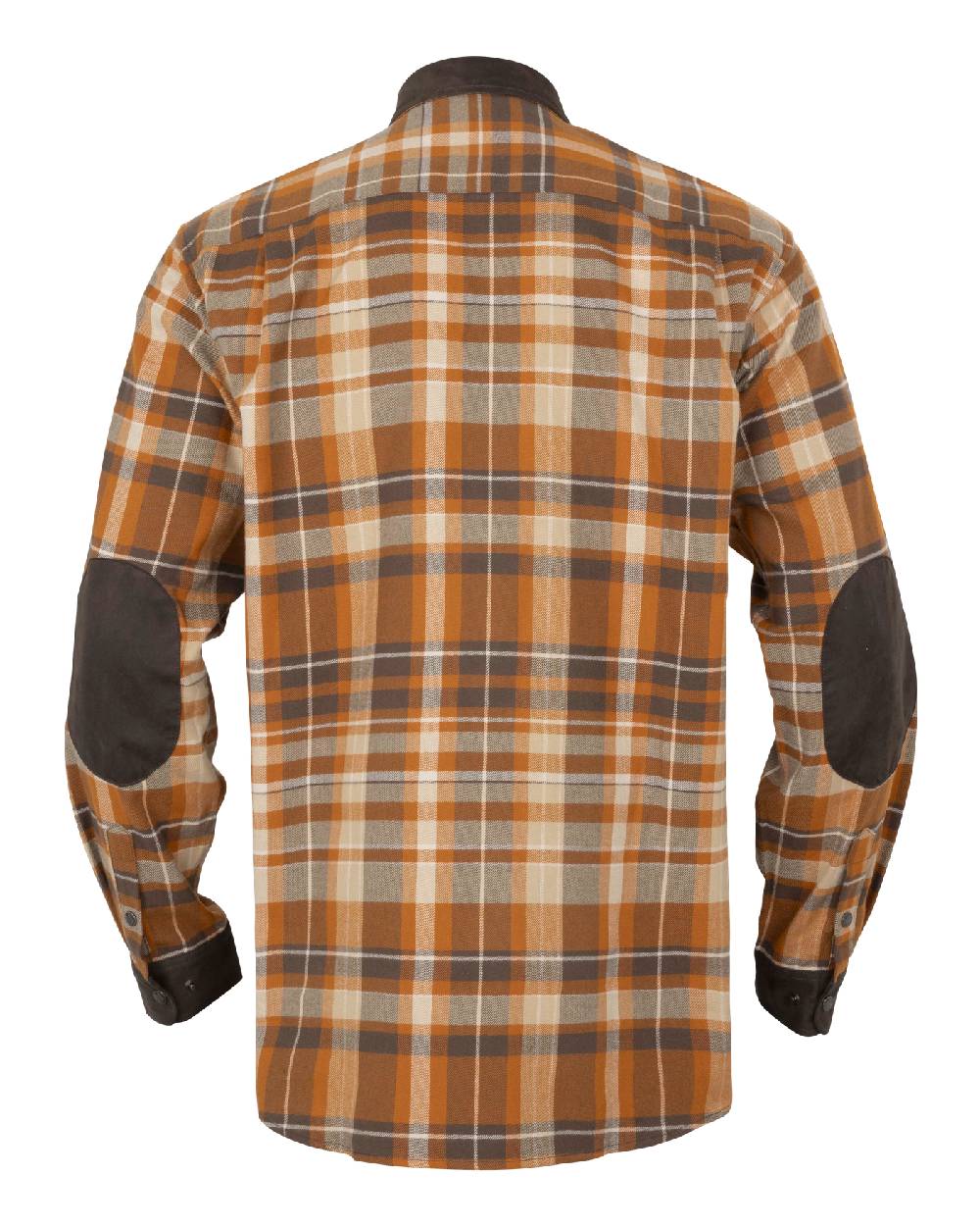 Cornstalk Check coloured Harkila Pajala Check Shirt on white background 