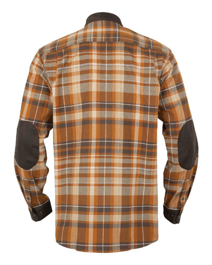 Cornstalk Check coloured Harkila Pajala Check Shirt on white background 