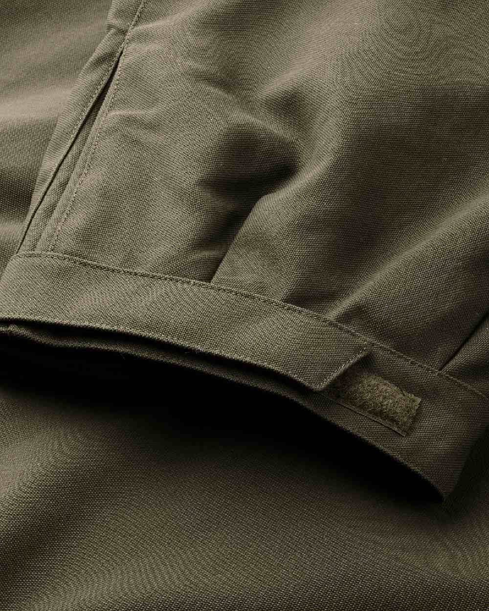 Willow Green Coloured Harkila Pro Hunter Endure Breeks on white background 