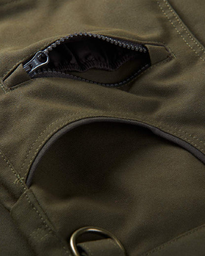 Willow Green Coloured Harkila Pro Hunter Endure Trousers on white background 