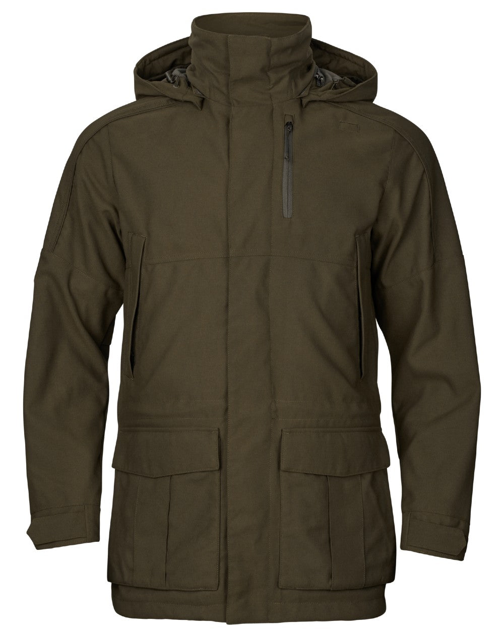Willow Green Coloured Harkila Pro Hunter GTX Legacy Jacket on white background 