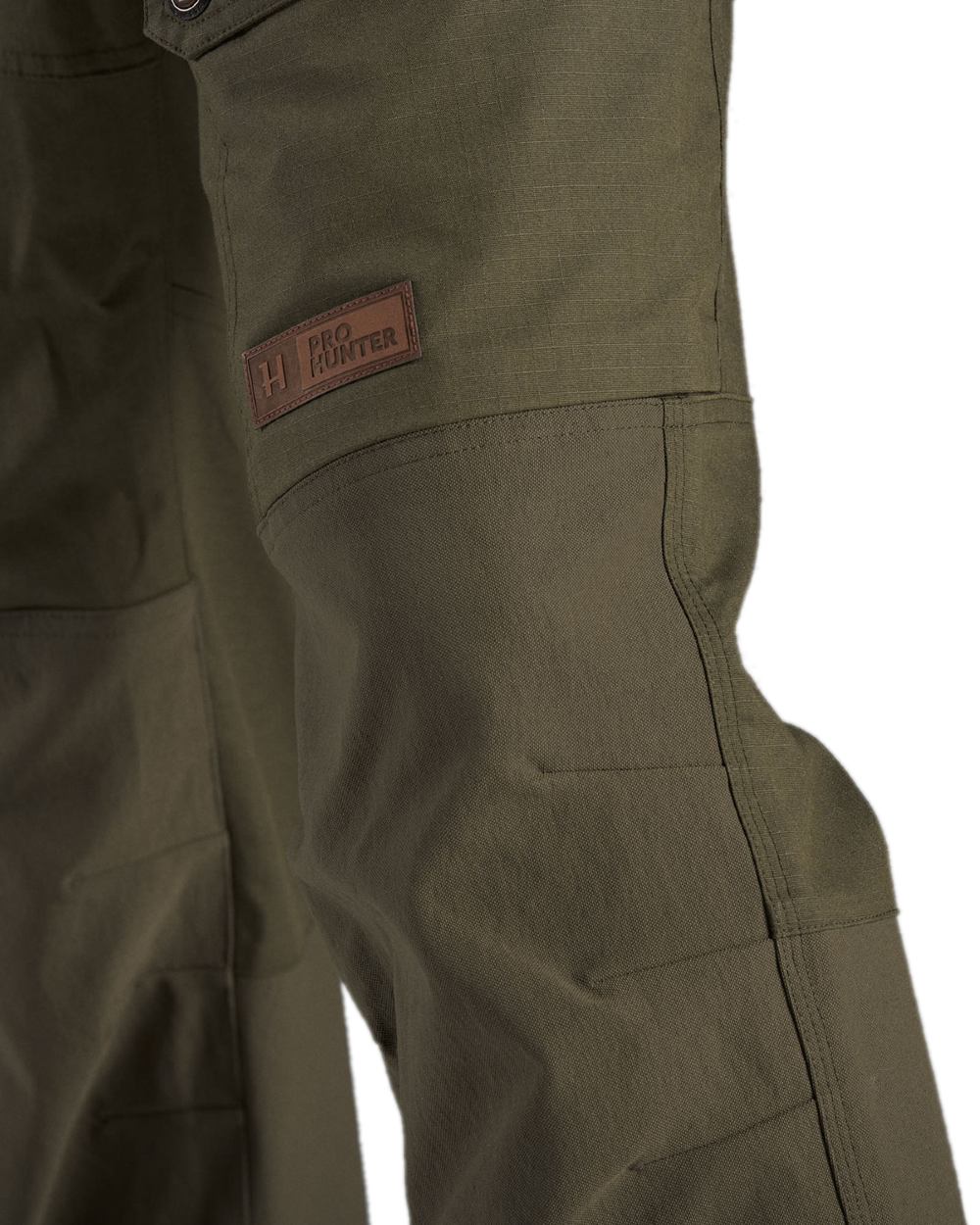 Light Willow Green Coloured Harkila Pro Hunter Light Trousers on white background 