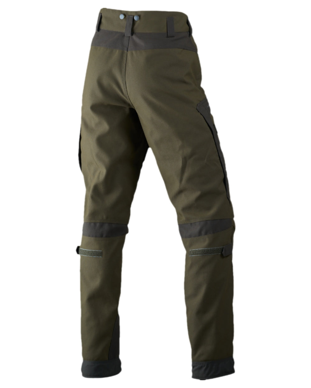 Willow Green Coloured Harkila Pro Hunter Move Trousers on white background 