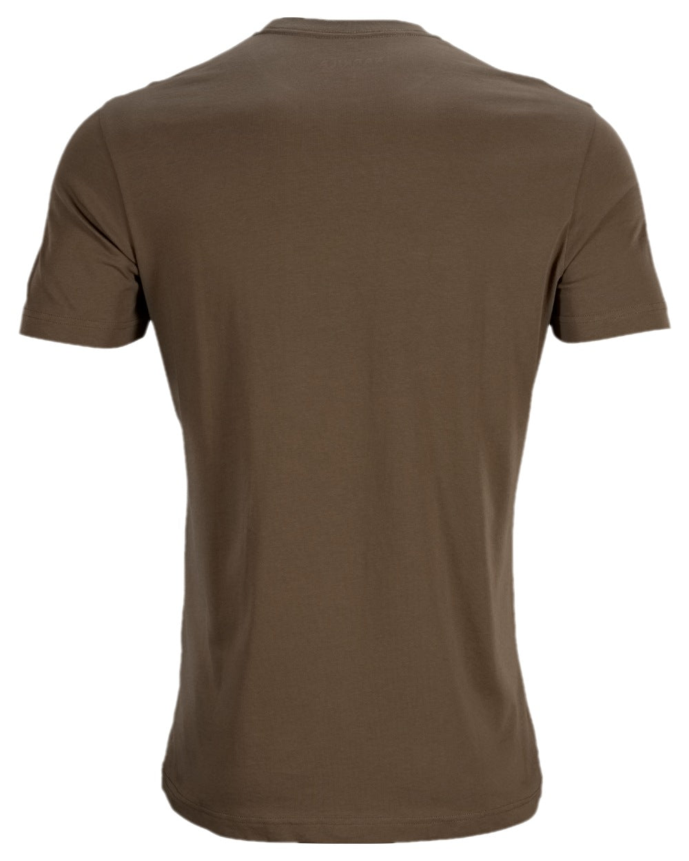Slate Brown Coloured Harkila Pro Hunter Short Sleeve T-Shirt on white background 