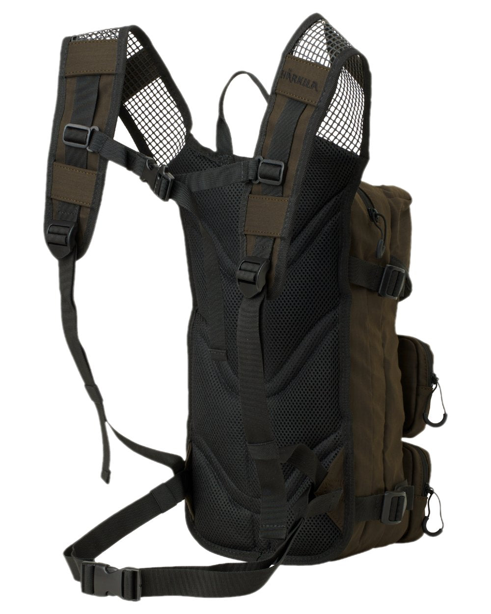 Willow Green Coloured Harkila Ragnar First Aid Backpack on white background 