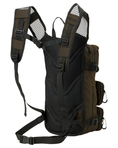 Willow Green Coloured Harkila Ragnar First Aid Backpack on white background 