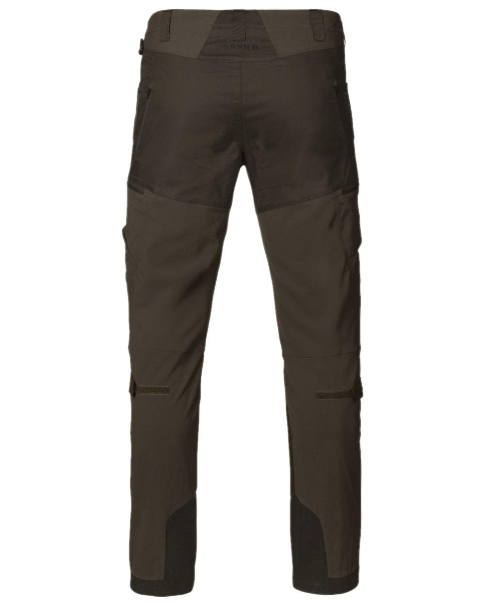 Slate Brown Willow Green Coloured Harkila Ragnar Trousers on white background 