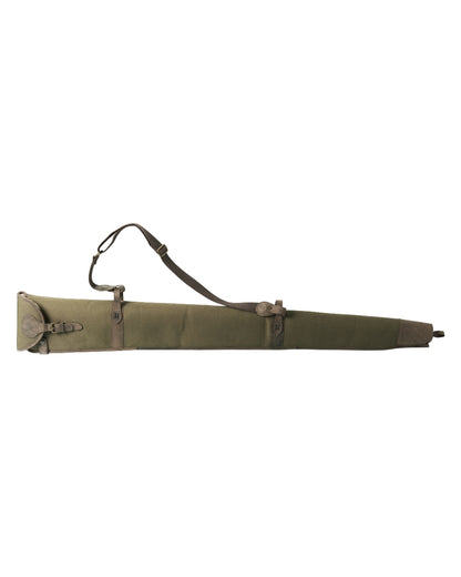 Warm Olive coloured Harkila Retrieve Shotgun Slip In Canvas/Leather on white background 