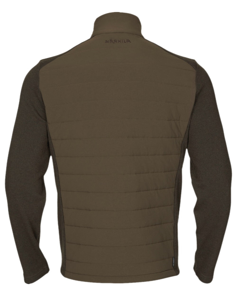Willow Green Coloured Harkila Sandhem Pro Insulated Cardigan on white background 