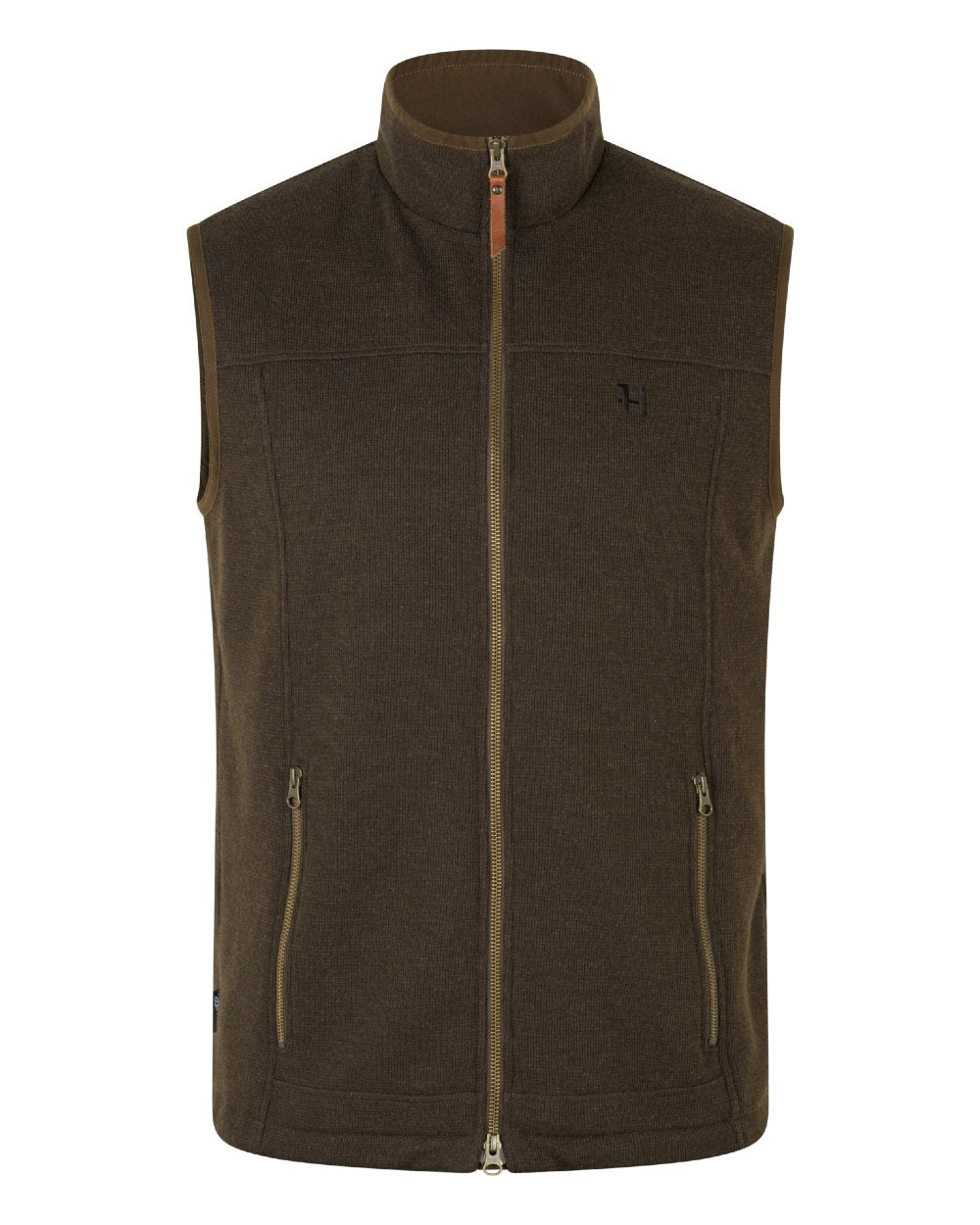 Forest Green Coloured Harkila Sandhem Pro Waistcoat on White background 