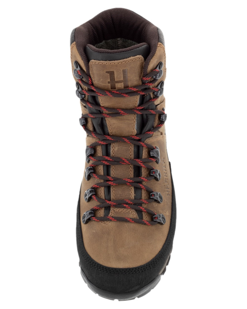 Mid Brown Coloured Harkila Saxnas Womens GTX Boots on white background 