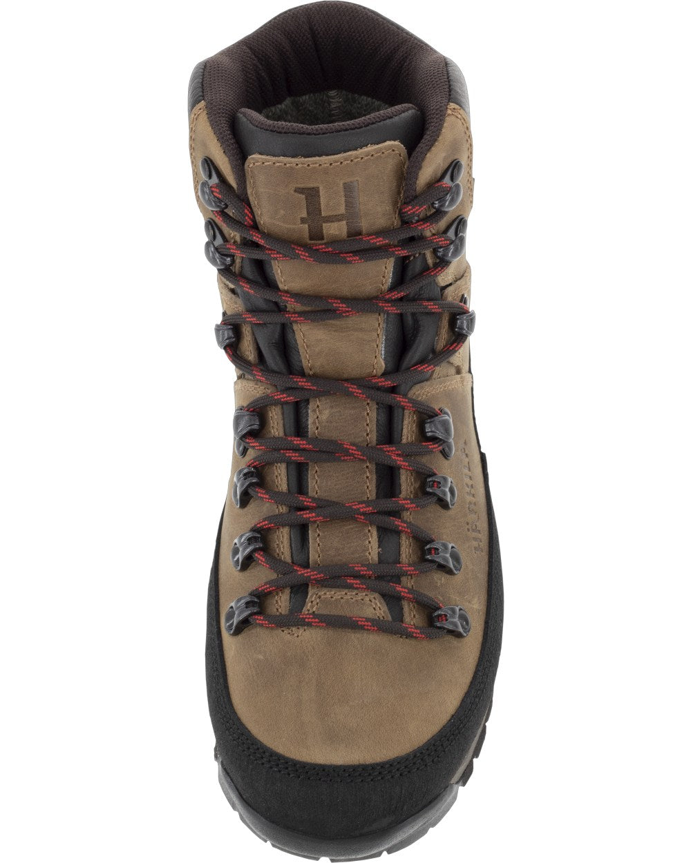 Mid Brown coloured Harkila Saxnäs Womens GTX Boots on white background 