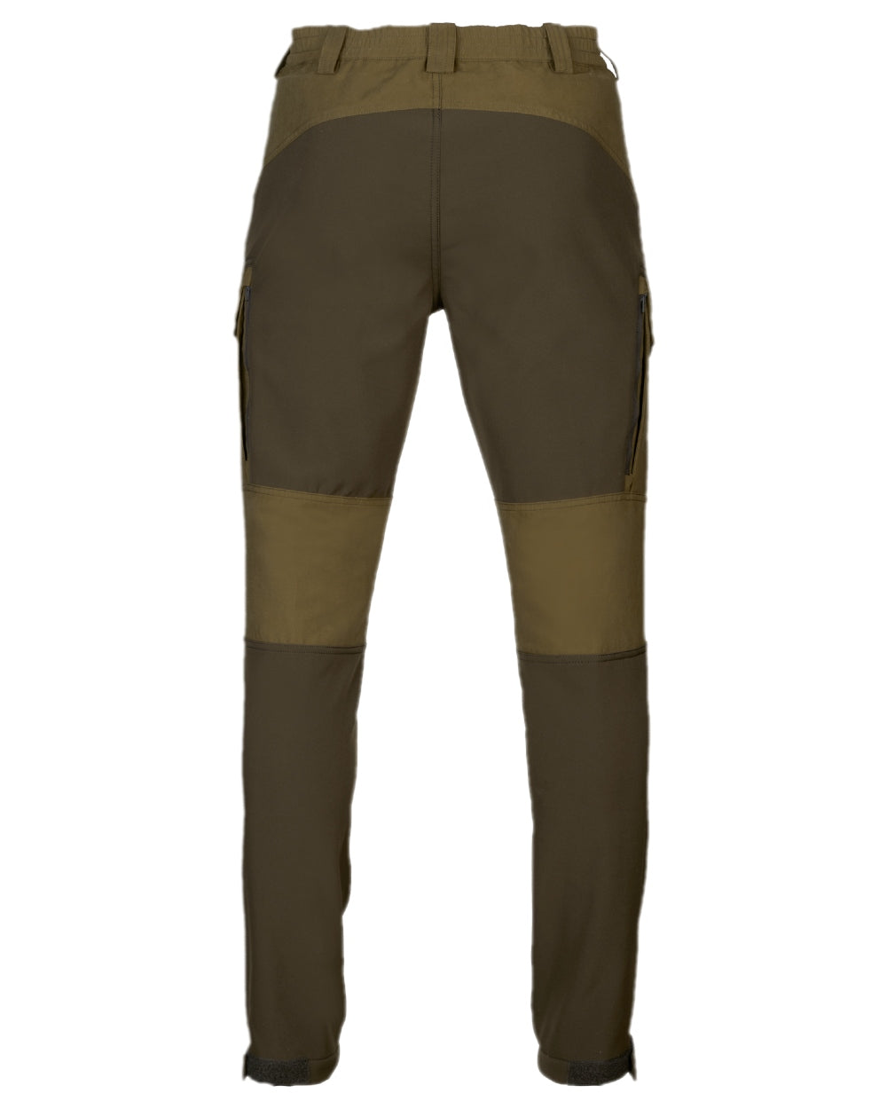Dark Olive Willow Green Coloured Harkila Scandinavian Trousers on white background 