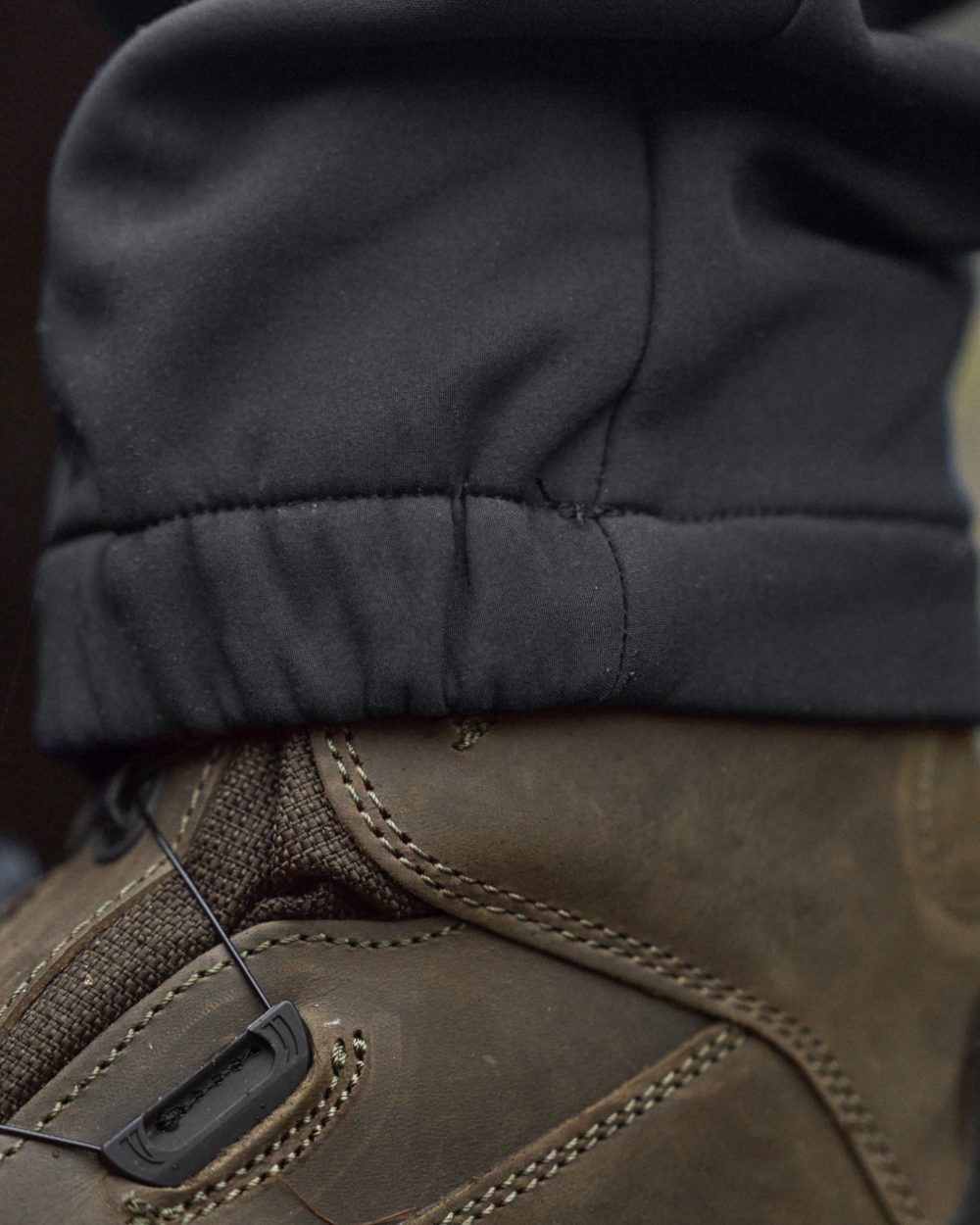 Salute Anthracite Coloured Harkila Scandinavian Trousers on forest background 