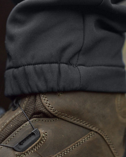 Salute Anthracite Coloured Harkila Scandinavian Trousers on forest background 