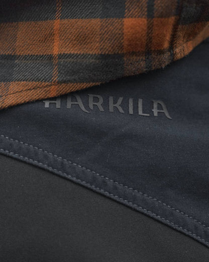 Salute Anthracite Coloured Harkila Scandinavian Trousers on forest background 