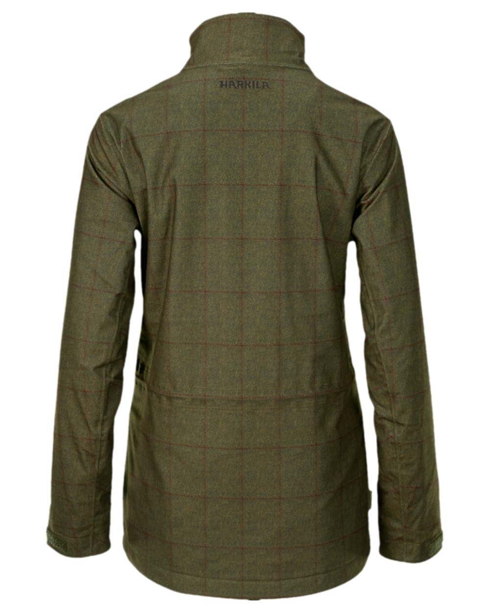 Willow Green Coloured Harkila Stornoway Shooting Lady Jacket on white background 