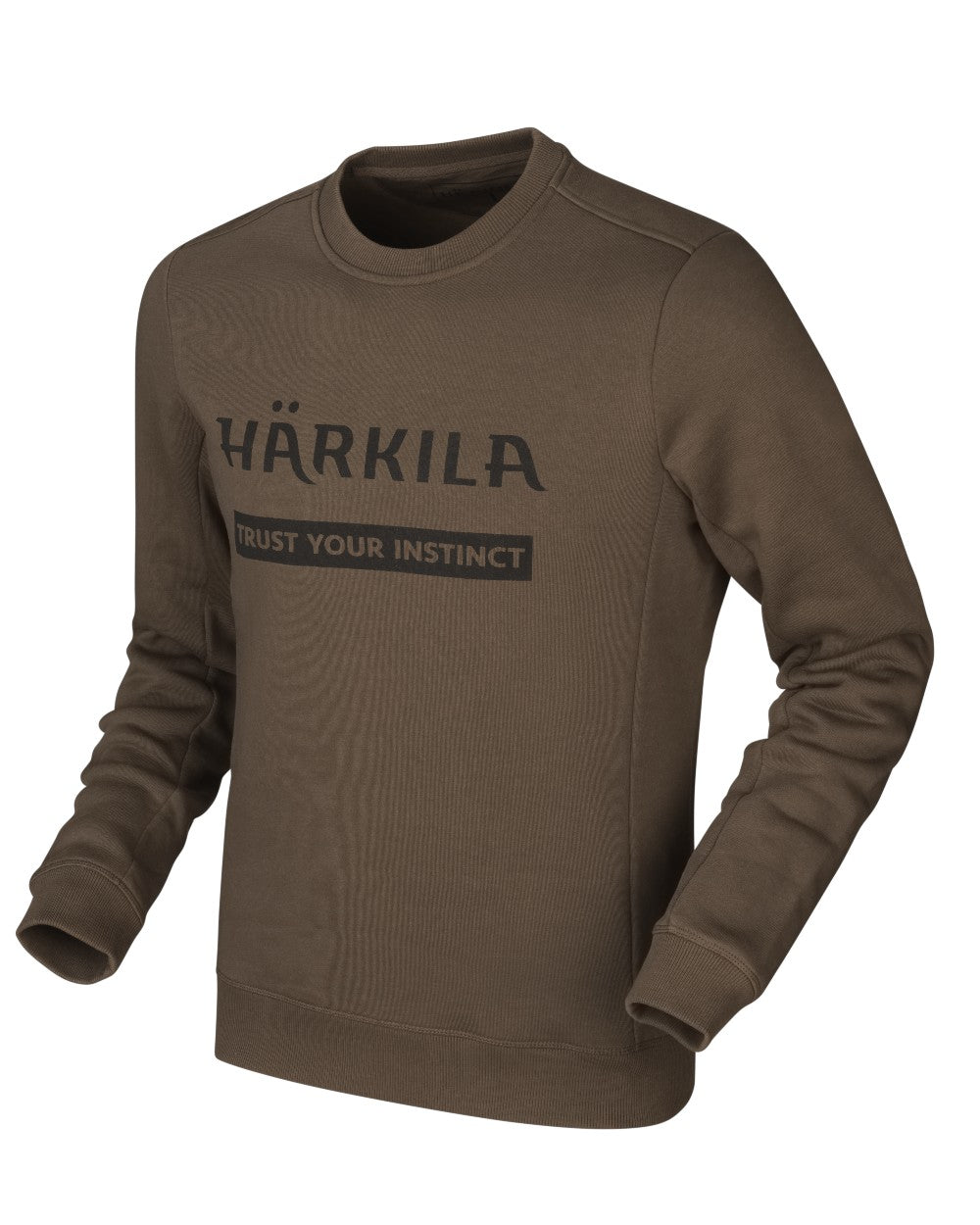 Slate Brown coloured Harkila SweatShirt on white background 