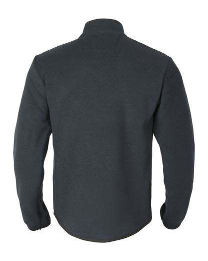 Dark Navy Coloured Harkila Torsby Fleece Jacket on white background 