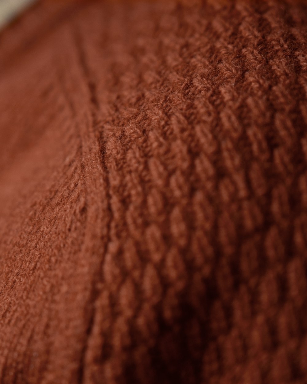 Bombay Brown Coloured Harkila Vincent Merino V-Neck Pullover on white background 