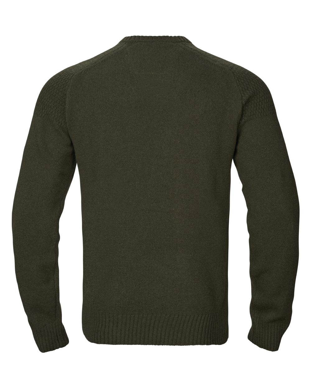 Rosin Coloured Harkila Vincent Merino V-Neck Pullover on white background 