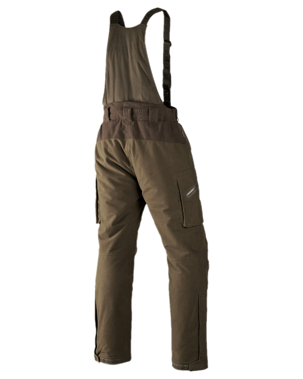 Hunting Green Coloured Harkila Visent Trousers on white background 