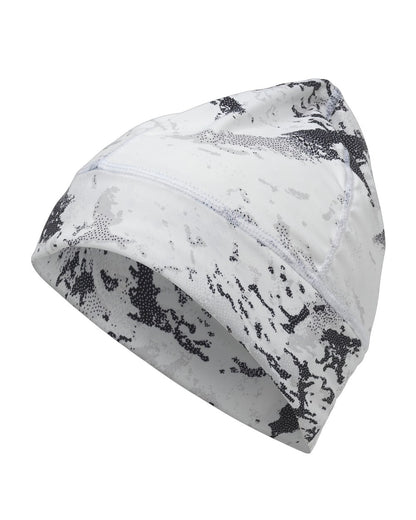 Axis Snow coloured Harkila Winter Active Beanie on white background 