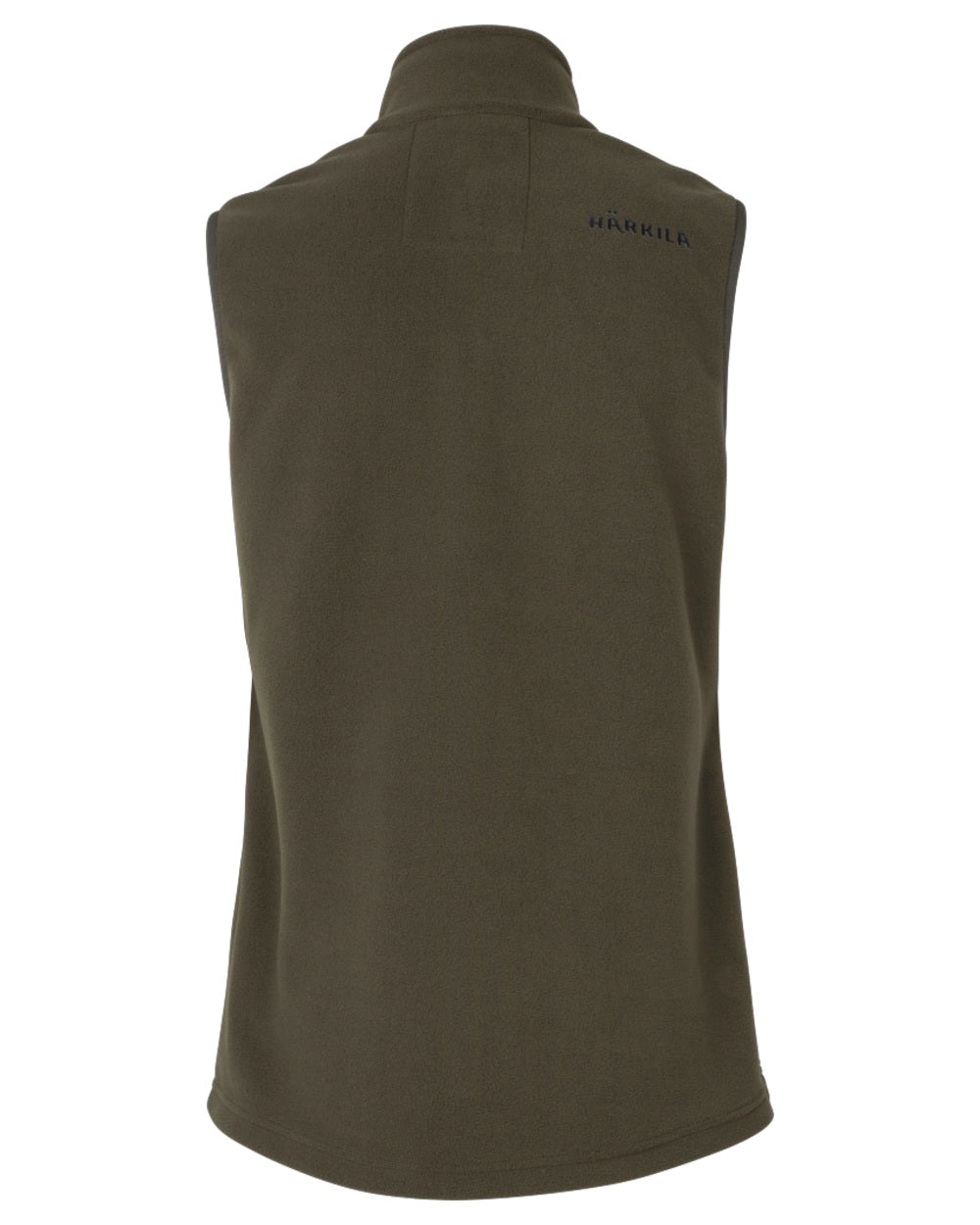 Willow Green Coloured Harkila Womens Anniversary Fleece Waistcoat on white background 