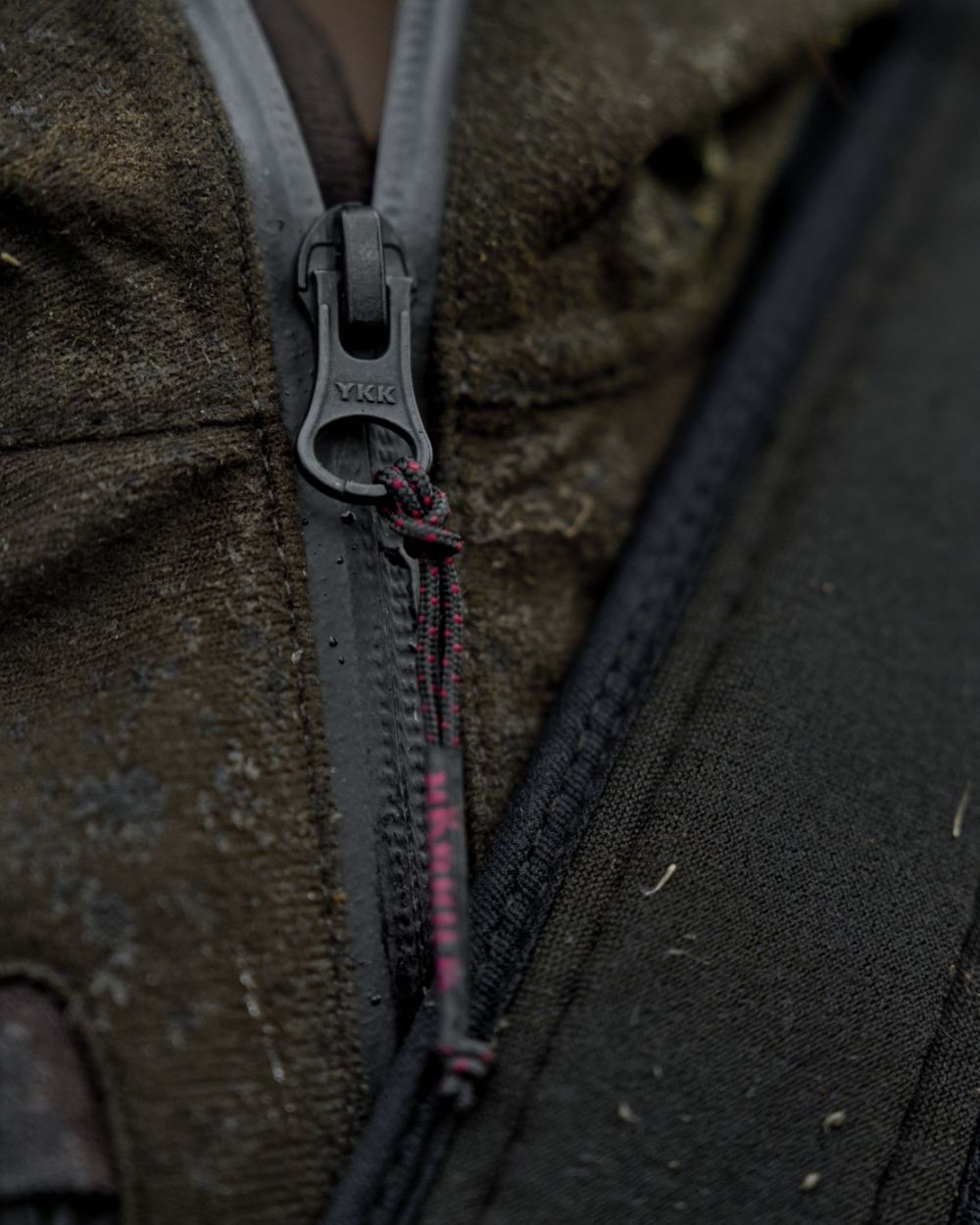 Hunting Green Coloured Harkila Womens Aspire HWS Jacket on outdoor background 