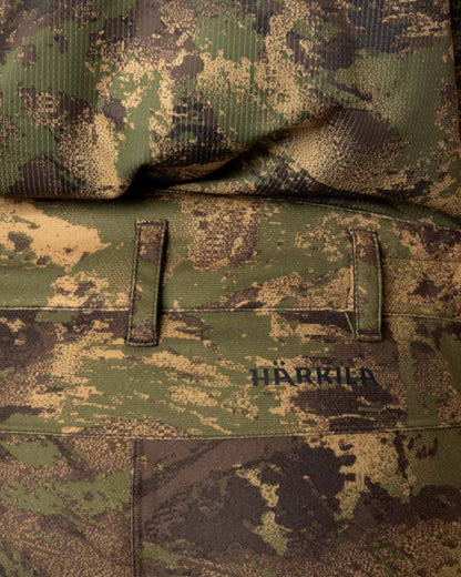 Axis MSP Forest coloured Harkila Womens Deer Stalker Camo HWS Trousers on white background 