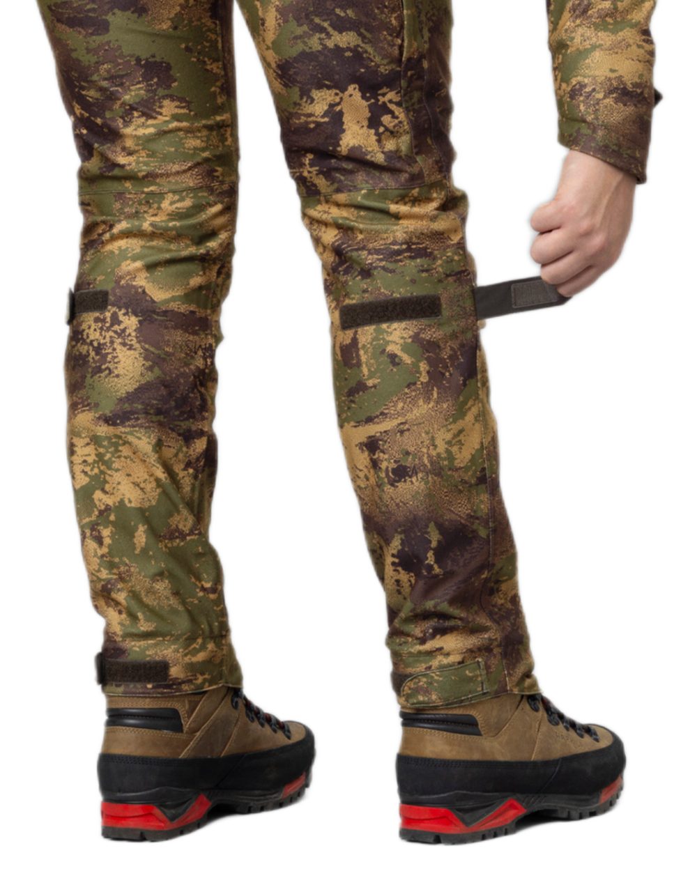 Axis MSP Forest coloured Harkila Womens Deer Stalker Camo HWS Trousers on white background 
