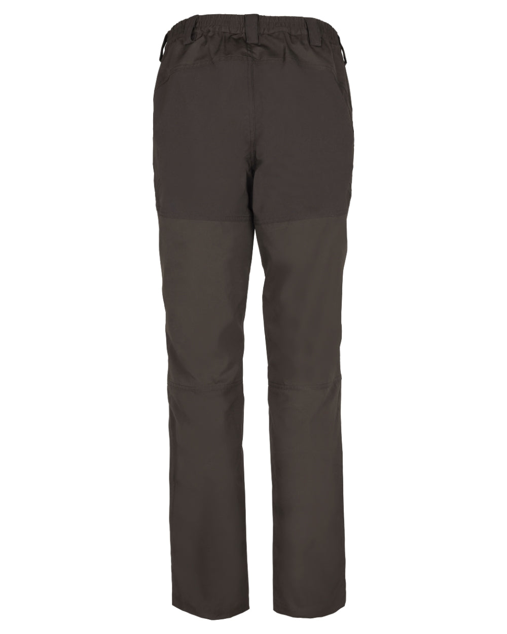 Shadow Brown Coloured Harkila Womens Fjell Trousers on white background 