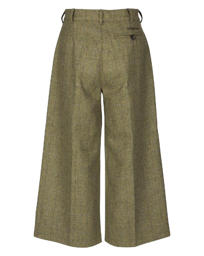 Olive Coloured Harkila Womens Jura Culottes on white background 