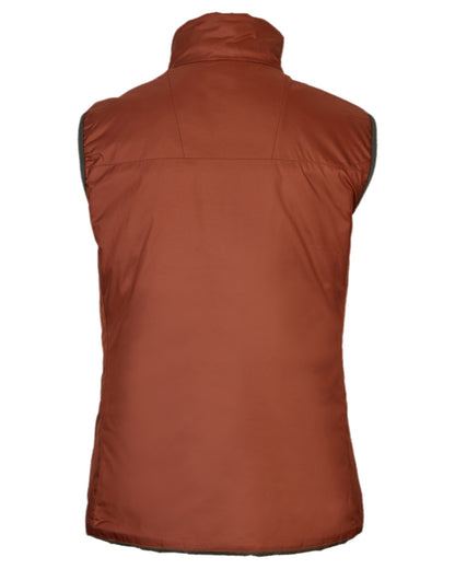 Willow Green Arabian Spice Coloured Harkila Womens Kalix HSP Waistcoat on white background 