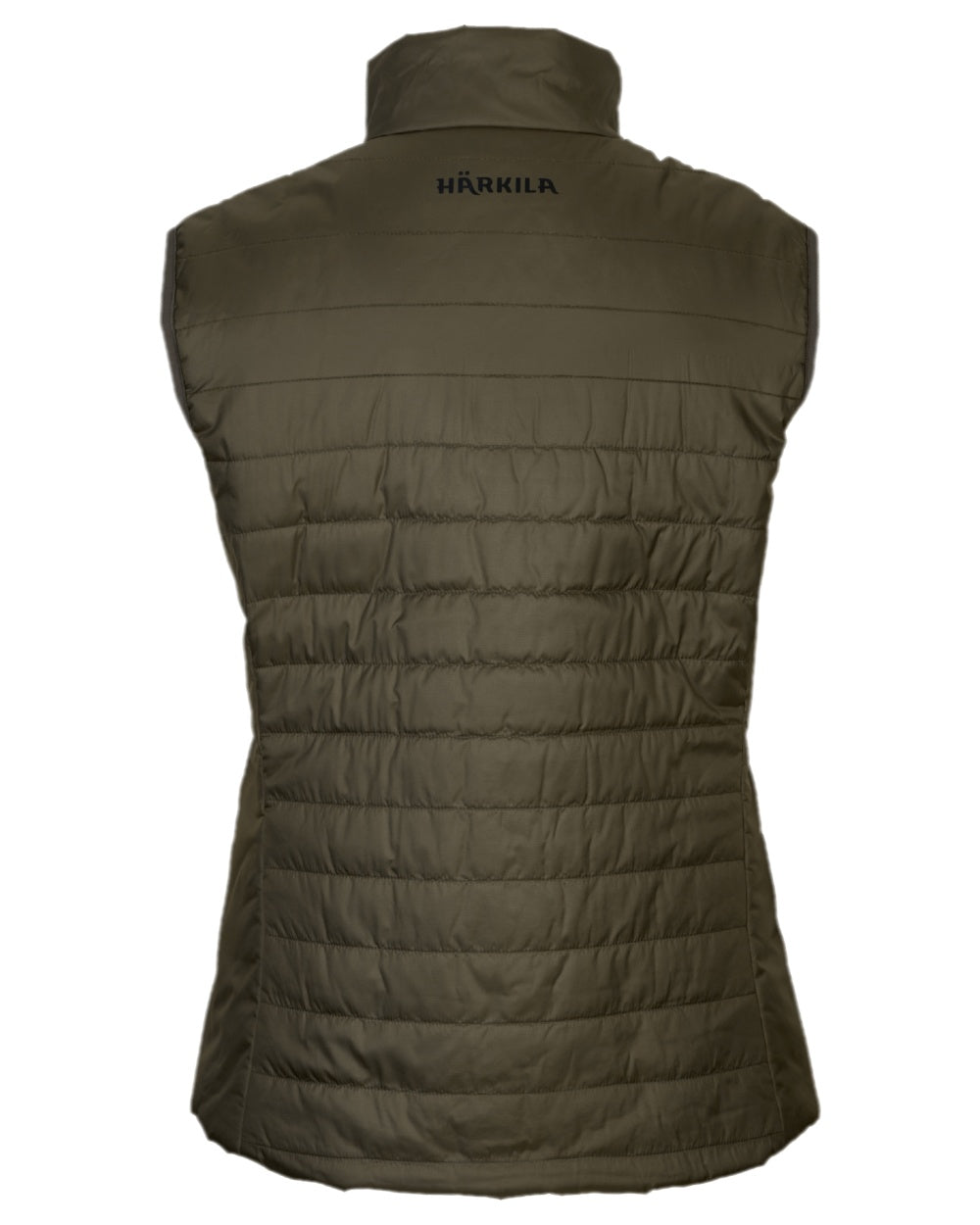 Willow Green Arabian Spice Coloured Harkila Womens Kalix HSP Waistcoat on white background 